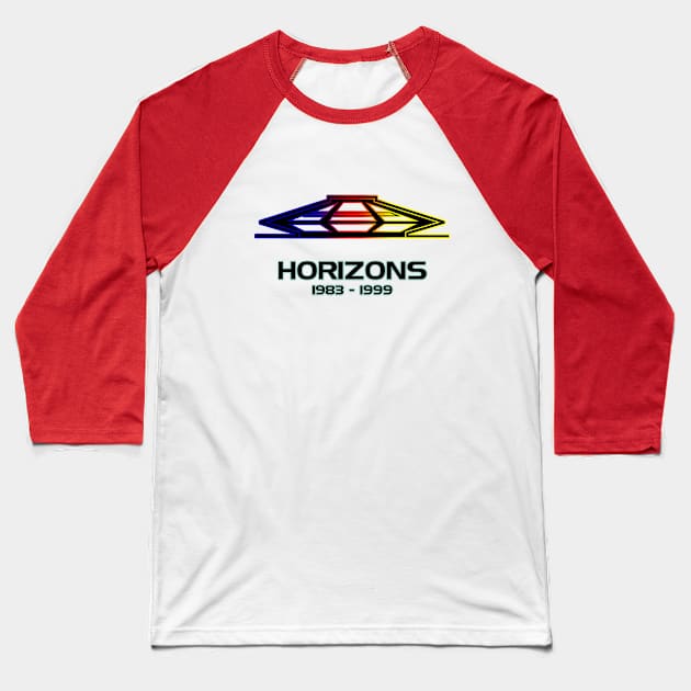 EPCOT Center - Horizons 83 - 99 Baseball T-Shirt by The Dept. Of Citrus